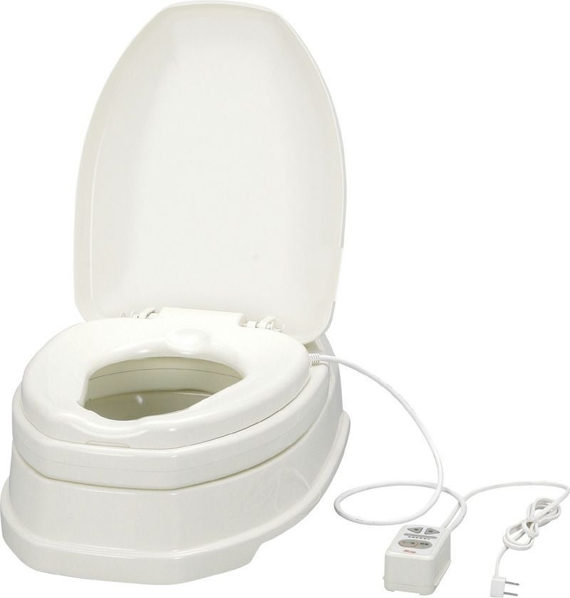 安寿 簡易洋式便座 サニタリエースOD 両用式(暖房便座補高5cm) 段差の