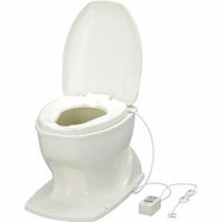 安寿 簡易洋式便座 サニタリエースSD据置式(暖房便座補高5cm) | 介護 