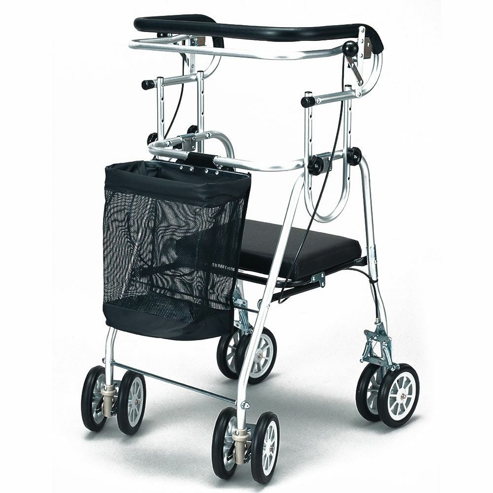 シルバーカー　介護　歩行器 Amazon | RAKU シルバーカー 歩行補助車 ショッピングカー 座れる 高さ