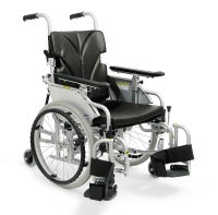 非課税】室内用六輪車椅子こまわりくん超々低床タイプKAK18-40B-LO 