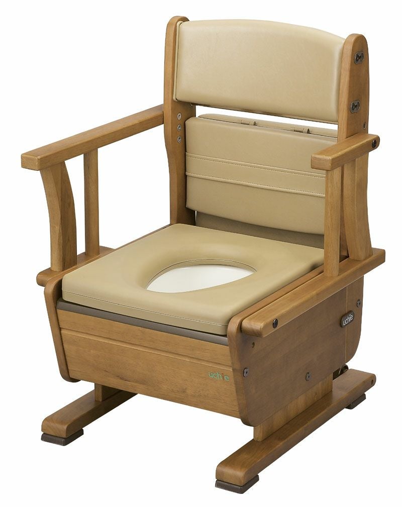 家具調トイレ さわやかチェアPT(肘掛自在タイプ) | 介護・福祉用品の