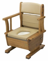家具調トイレ さわやかチェアPT(肘掛自在タイプ) | 介護用品・福祉用具 