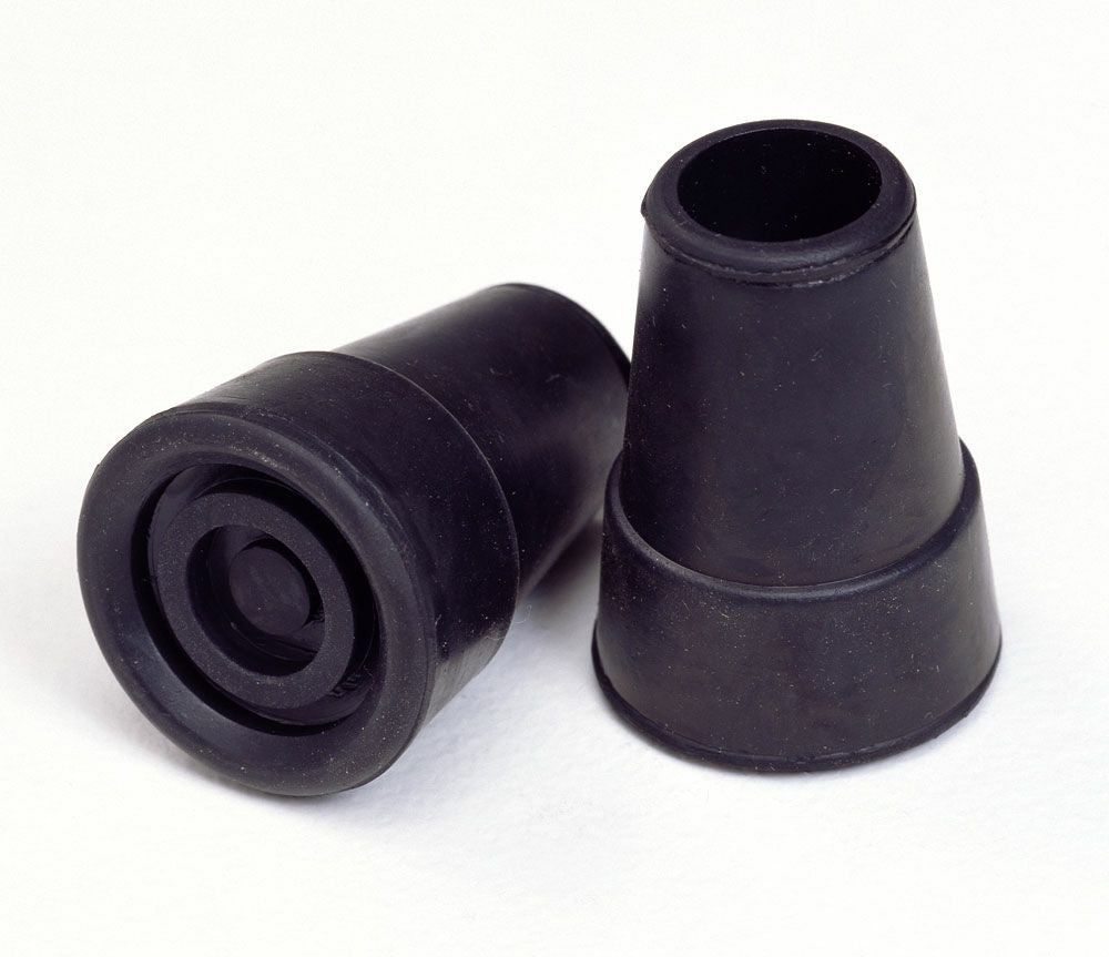 クリスタル産業No24 松葉杖用杖先ゴム(イボ) 直径25.4mm 4個セット