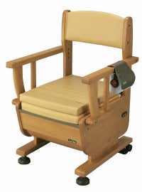 家具調トイレ さわやかチェアPT(肘掛はねあげタイプ) | 介護用品・福祉 