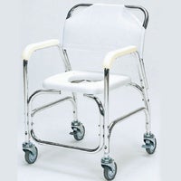 シャワー車いす 病院・施設用 KS2 シャワーキャリー 穴なしシート 