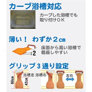 福浴 回転バスボードSサイズ FKB-01-S | 介護用品・福祉用具の専門通販
