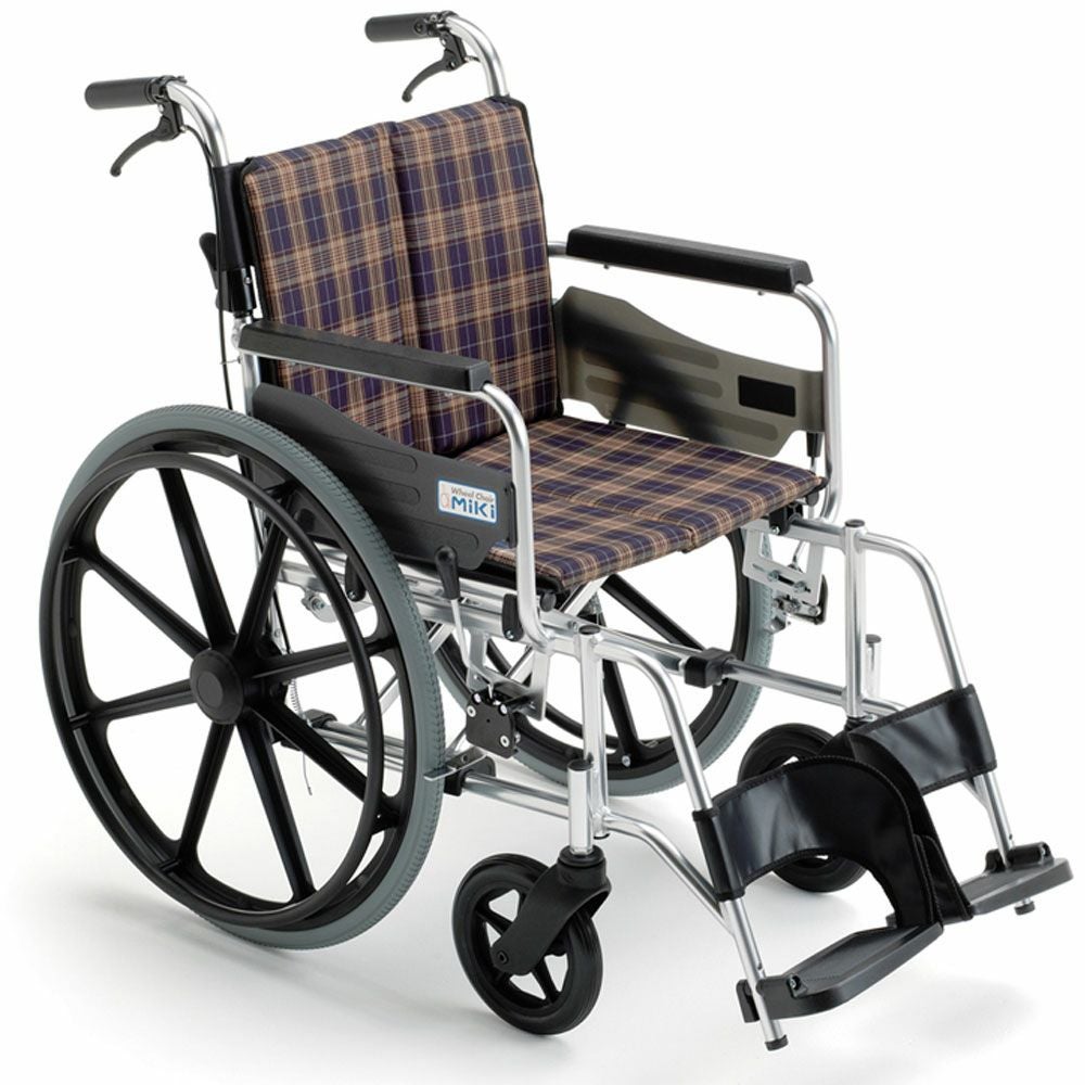 非課税】ワイドタイプ自走用車いす 座面幅46cm KS50M-46 | 介護用品