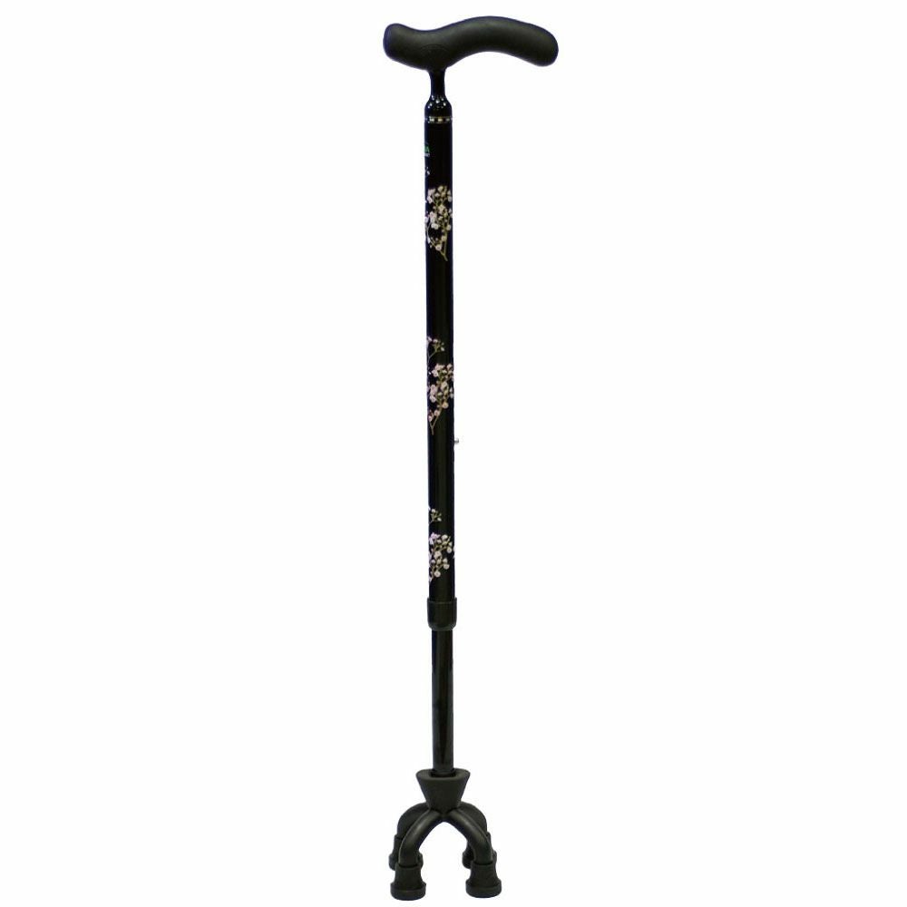 非課税】四点可動式オン・オフさん 四点杖 | 介護用品・福祉用具の専門