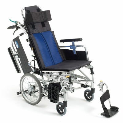 非課税】ミキ サニタリー車椅子 自走式 JTN-1B足踏み連動式駐車 