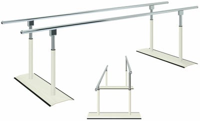子ども用歩行訓練平行棒 小児パラレルDX TB-1194-01 高さ43～53cm 