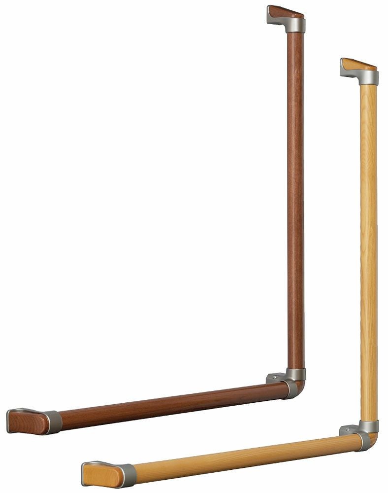 32ハイブリッドL型ハンド手すり 700×600 | 介護用品・福祉用具の専門