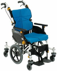 非課税】室内用六輪車椅子こまわりくん超々低床タイプKAK20-40B-LO 