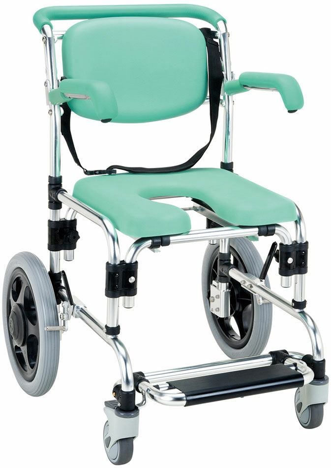 ウチエ シャワーキャリー 入浴用車椅子 ウチエ シャワーラク四輪自在 シャワーキャリー・入浴用車椅子 | 介護