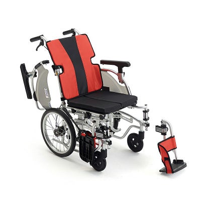 非課税】軽量簡単モジュール自走用車椅子 MEF-22 スタンダード | 介護 