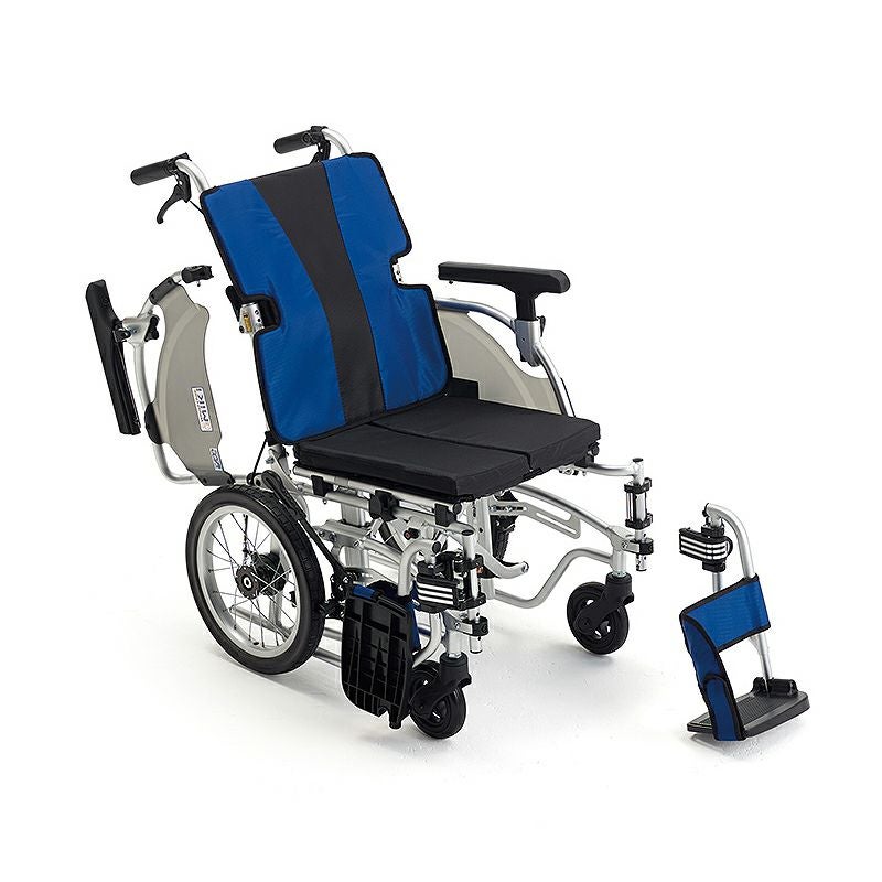 非課税】軽量簡単モジュール介助型車椅子 MEF-14 低座面タイプ | 介護
