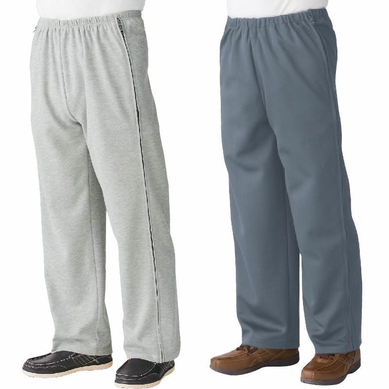 紳士 脇全開スウェットパンツ 39021 介護ズボン2枚組 | 介護用品・福祉