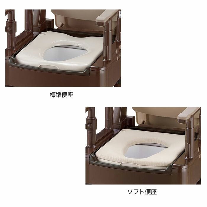 ポータブルトイレ きらくMシリーズ ミニでか | 介護・福祉用品の専門