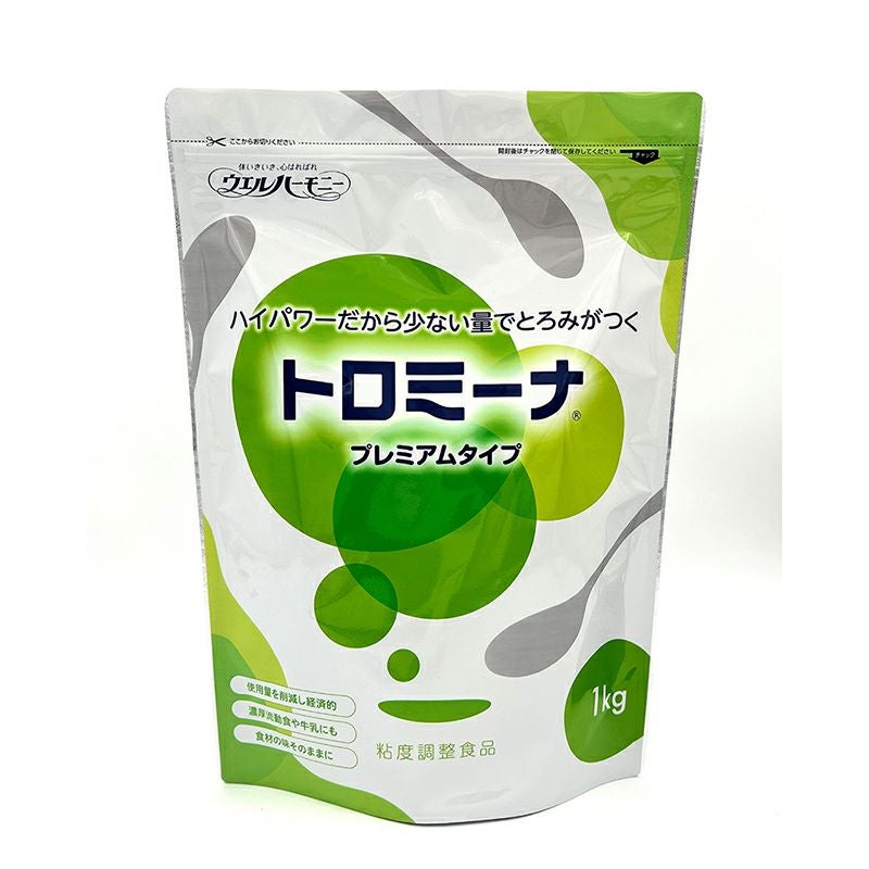 嚥下補助とろみ剤 トロミーナ プレミアムタイプ 1kg | 介護用品・福祉