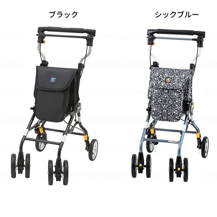 シルバーカー　ライトステップ・タイニーWオム　ブラック　黒　日本製 Amazon.co.jp: ウィズワン ライトステップ・タイニーW ヌーボー HOMME
