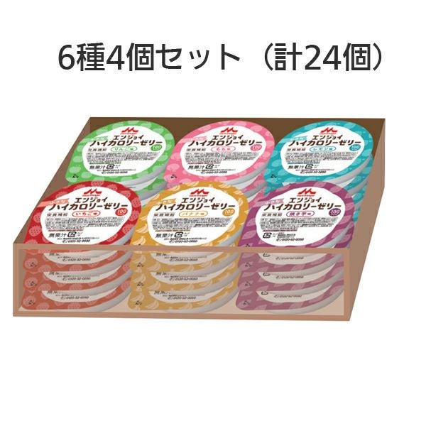 エンジョイ 小さなハイカロリーゼリー いろいろセット 6種4個セット