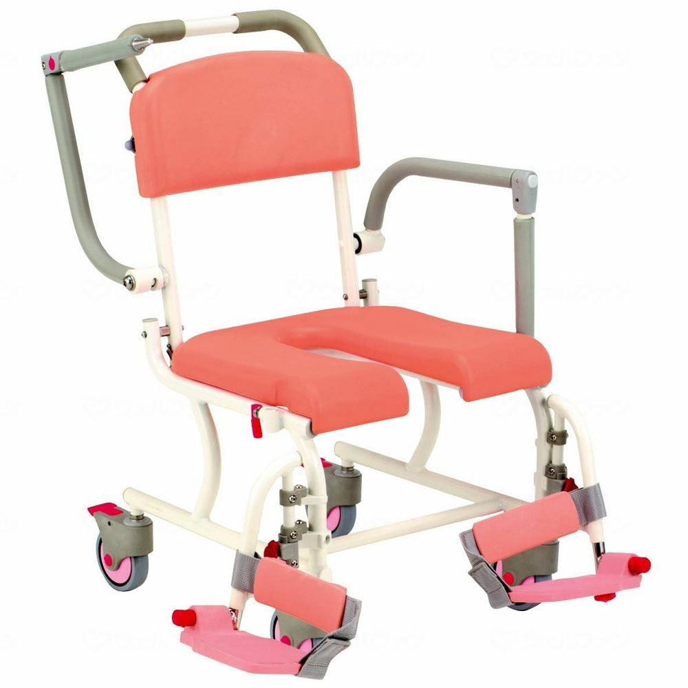 キャスター付き　シャワーチェア 入浴用車いす 　シャワーキャリー　車椅子　風呂 Amazon.co.jp: 入浴用車いす 介護用車いす、トイレ車椅子 入浴用車いす