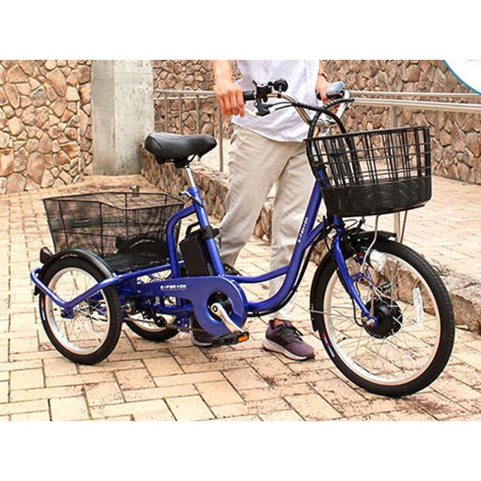 電動アシスト三輪自転車 E-Parton | 介護用品・福祉用具の専門通販
