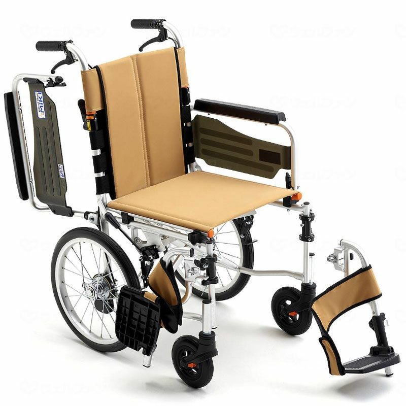 非課税】抗菌シート介助型車椅子 STR-4 ウイング・スイングアウト仕様