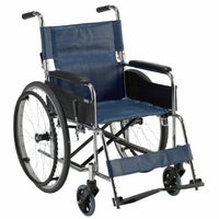 非課税】ノーパンクタイヤ 自走式車いすRW-50 背折れタイプ エコノミー 