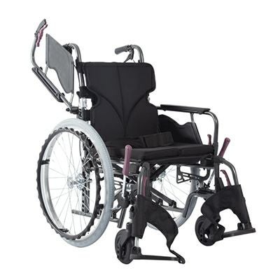非課税】カワムラサイクル自走用車椅子 モダン多機能Bタイプ背折れ45cm