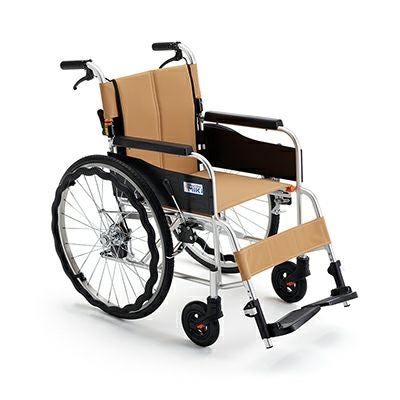非課税】ミキ 自走型車椅子 BAL-R1 ハイポリマータイヤ 軽量車いす