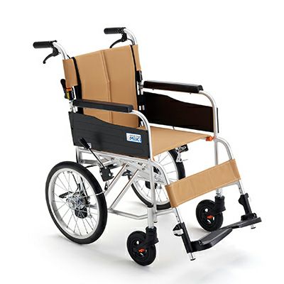 非課税】ミキ 自走型車椅子 BAL-R1 ハイポリマータイヤ 軽量車いす