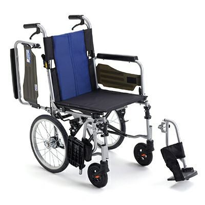 配送地域限定【新品・未使用】MIKI 自走用車椅子 VS-1　ハイポリマタイヤ 非課税】ミキ 自走型車椅子 BAL-R1 ハイポリマータイヤ 軽量車いす