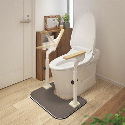 介護用トイレ　綺麗です　4万相当　備品付けます　　 楽天市場】ポータブルトイレ S型 コンパクト バケツ付き 介護 （ 介護