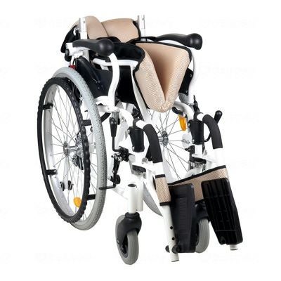 非課税】多機能型車いす 自走式 シクロケア SCK-01-BE | 介護用品