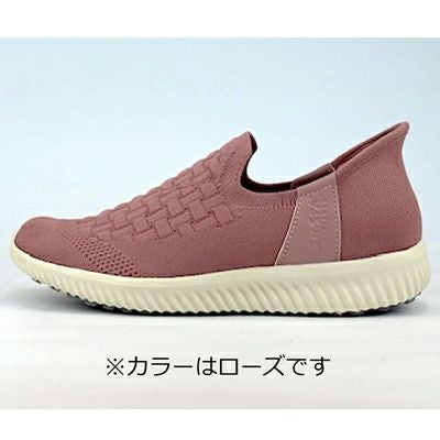 IN-SPA(インスパ) WG70 楽に履けるストレッチニットスニーカー 3E～5E